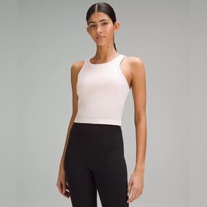 Ebb to Street Cropped Racerback Tank Top